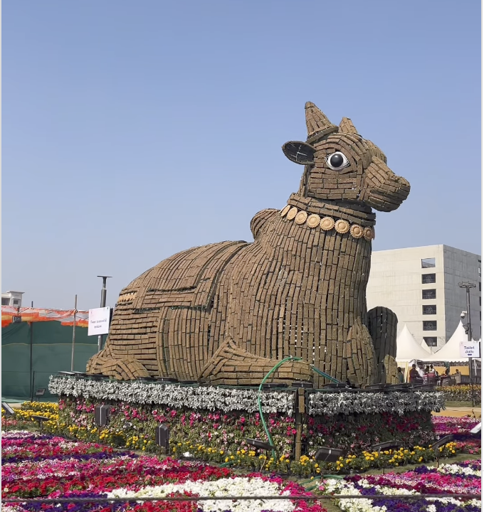 The much-anticipated inauguration of the Ahmedabad International Flower Show 2025 at Sabarmati Riverfront